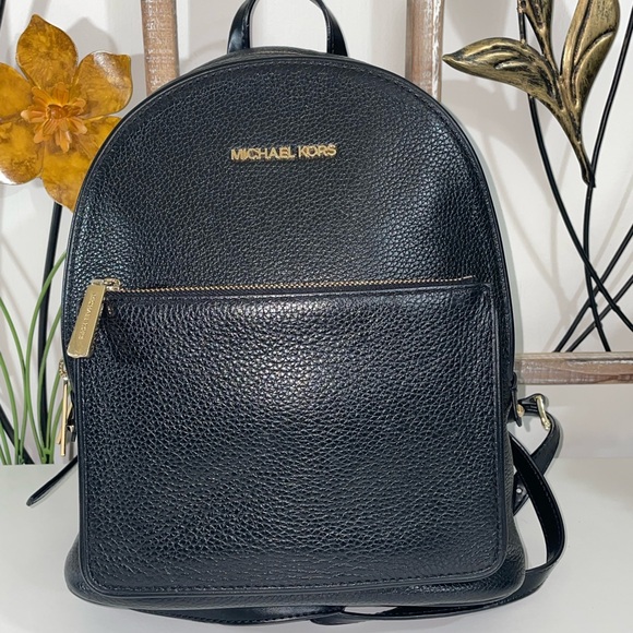Michael Kors Leather Backpack - Picture 1 of 12